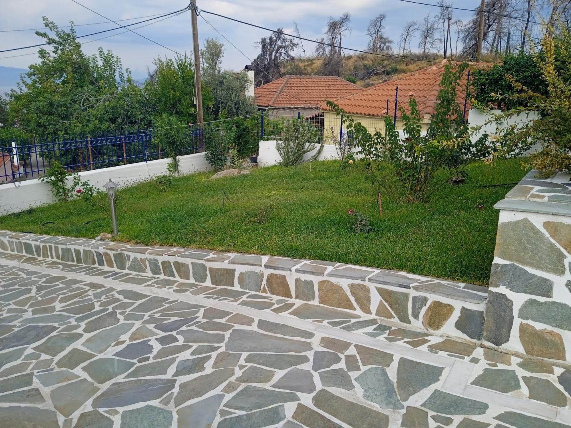 Σπίτι Στο Βουνό Αλλά Μια Ανάσα Από Τη Θάλασσα Villa Paleochori Exteriör bild